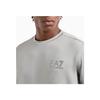 Emporio Armani EA7 SS24 Letter Logo Printed Short Sleeve T-Shirt Men tops Gray 3DPT22-PJMEZ-1923