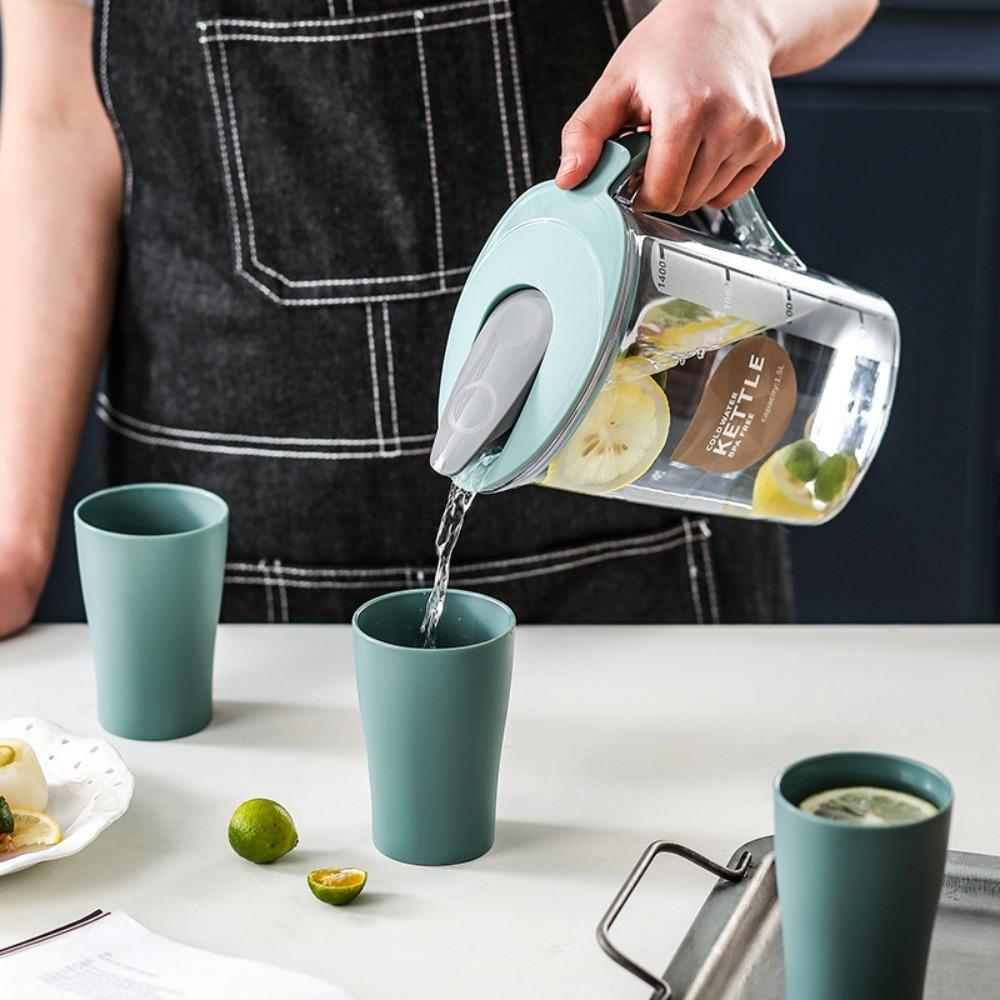 Heat Resisttant Water Pitcher Large Capacity Water Pot BPA Free Water Jug  Dinning Room