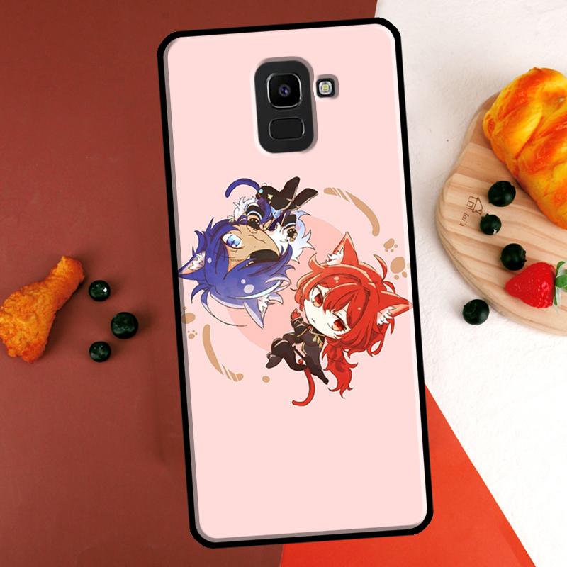 Kaeya and Diluc Genshin Impact Case For Samsung Galaxy M31 M21 M53 M11 M13 M32 M52 M15 M35 M55 M14 M34 M54 M06 M16 M36 M56