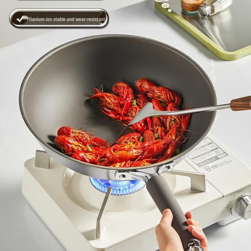 COOKER KING TK32CG 32cm Non-stick Wok