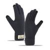 Men's Warm Touchscreen Knitted Cycling Gloves