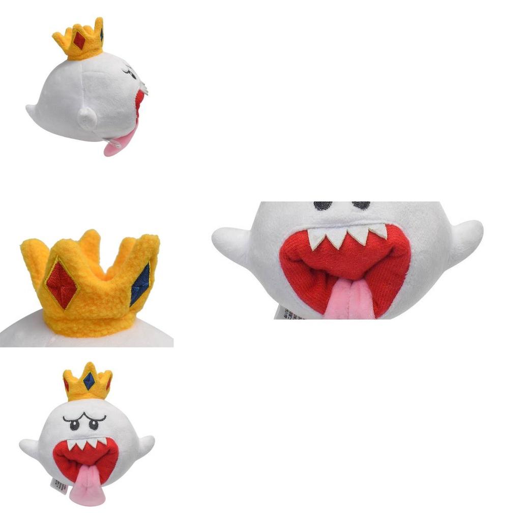 Cute 17cm Super Mario King Boo Plush Toy Stuffed Doll