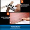 Handheld Eco-board Edge Banding Puncher and Nail Hole Filler with Countersink Drill Bit