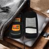 Hard Shell Storage Bag Zipper Closure Hard Drive Carrying Bag Wear Resist Protective Storage Bag Cable Management Accessories