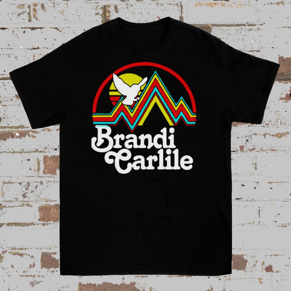 Винтажная футболка Brandi Carlile Мужская Женская Все размеры от S до 5XL QX847 Унисекс Футболка L