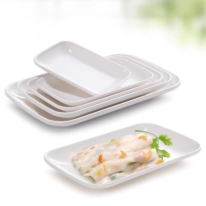 AVADEN Melamine Rectangular Steamed Rice Roll Plate