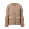 Yalu EW Women's Round Neck Diamond Quilted Lightweight Down Jacket