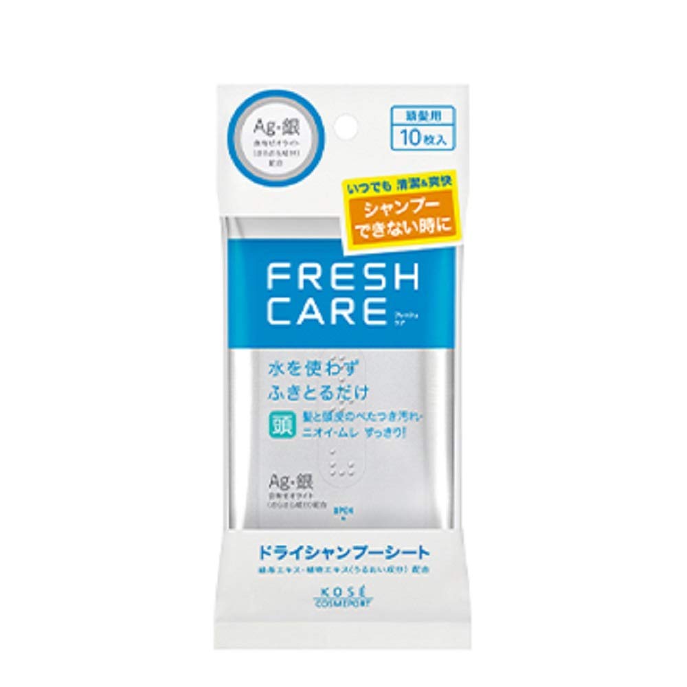 

Fresh Care Dry Shampoo Sheets by KOSE (10 sheets)