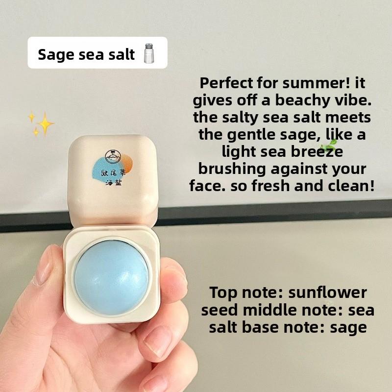 Kadınlar İçin Kompakt ve Taşınabilir Katı Parfüm Balmı, Ferah ve Kalıcı Kokularla