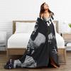 Rapper Tupac  Blanket Flannel 2pac Hip Hop Super Warm Throw Blanket for Outdoor Travel Bedroom Quilt