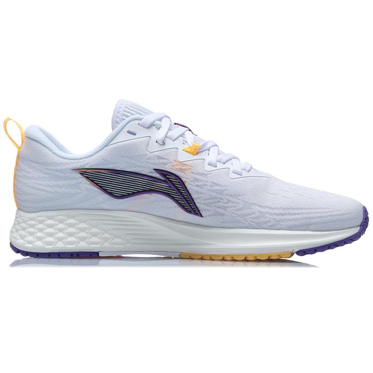 new LiNing Red Hare 4 Cushioning Lightweight Wear Resistant Slip Resistant Low Top Light Foam Running Shoes Women's White