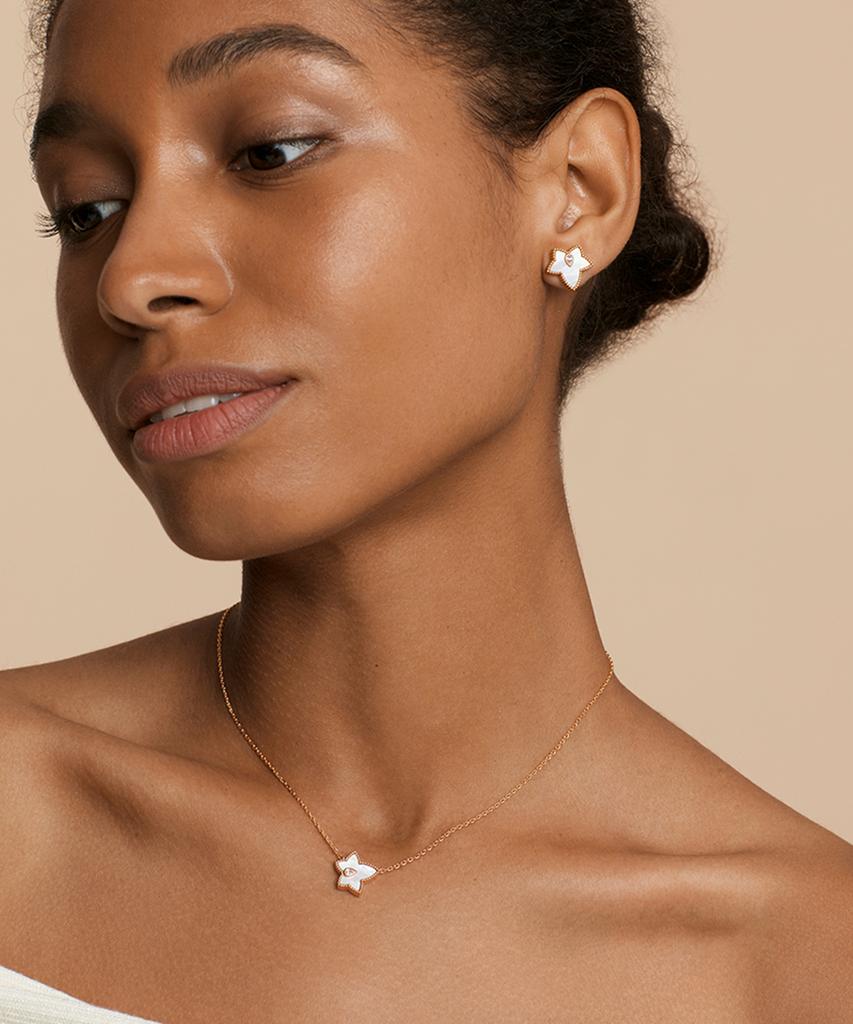Lola Rose Ivy Mother-Of-Pearl Beads White Women'S Necklace