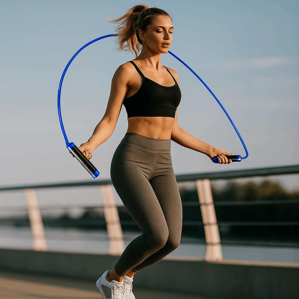 3M Length Weight-bearing Jump Rope Aluminum Zinc Zinc Alloy Speed Skipping Rope  Entrance Examination