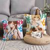 Kanojo Okarishimasu Anime Pillow Case Square Pillow Bedroom Sofa Leisure Comfort Cushion Car Home Decoration