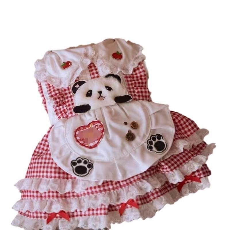 Fragrant Princess, Dog Lolita Dress, Spring and Autumn Maltese Birthday Party Cat Dog Dress Princess Dress
