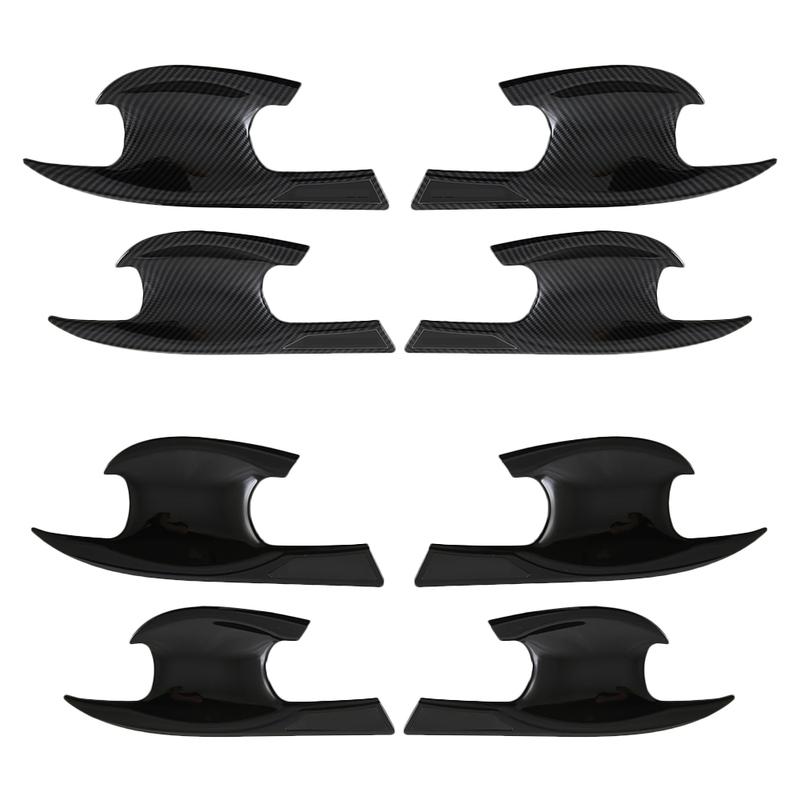 ABS Carbon Fiber 4 PCS Door Handle Bowl Cover For Honda Accord 11th  Car Styling Accessories