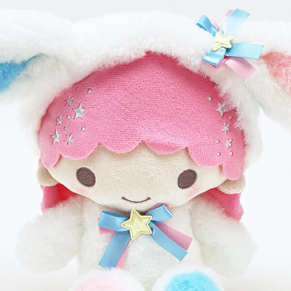 Sanrio Little Twin Stars Kiki Lala White Bunny Plush S
