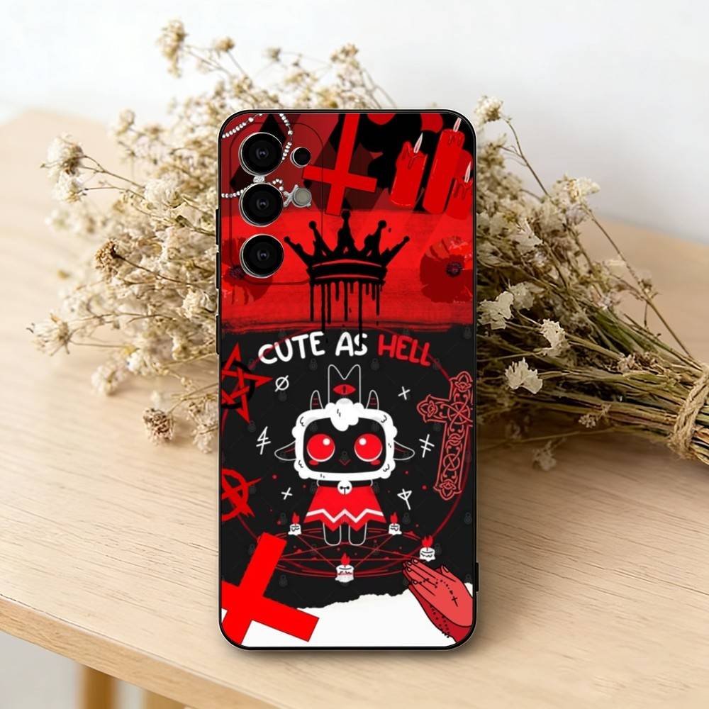 

Ігри Cult of the Lamb Чохол для телефону Для Samsung S25,S24,S21,S22,S23,S30,Ultra,S20,Plus,Fe,Lite,Note,10,Чорний Чохол Samsung S20fe