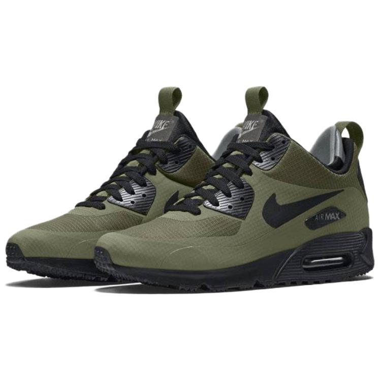 Nike Air Max 90 Mid Winter Unisex Sneakers Green Dark-Loden Dark-Grey 806808-300