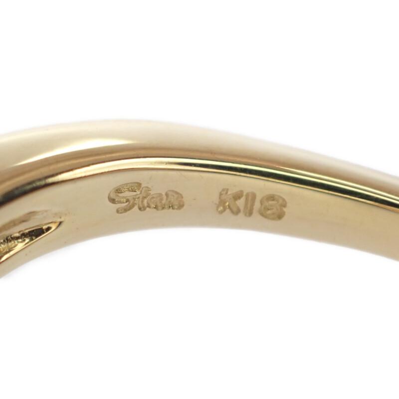 STAR JEWELRY #13(JP Size) Ring K18 Yellow gold/Pearl Women