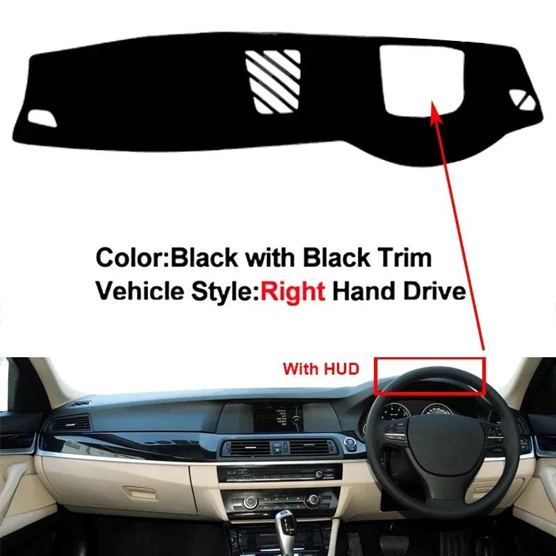 Car Dashboard Cover Non Slip Pad For BMW 5 Series 2010 2011 2012 2013 2014 2015 2016 Car Dash Mat Sun Shade Pad Anti-UV Cushion