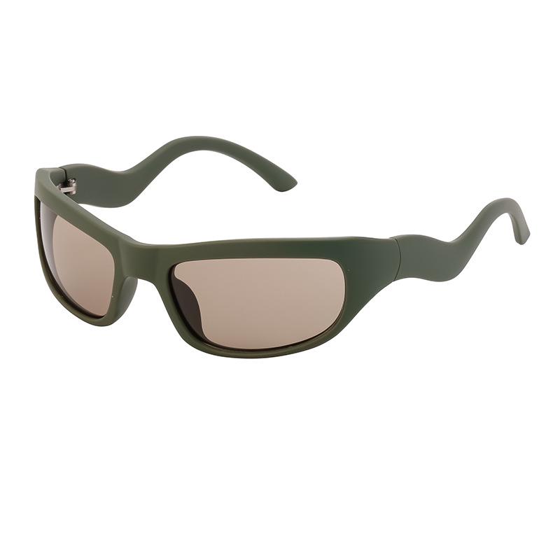 Men's Y2K Sports Windproof Special-Shaped Sunglasses