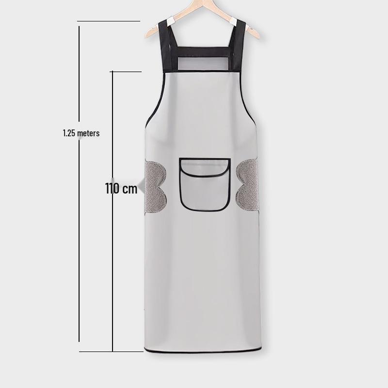 Waterproof Oil Apron - Adult Size for Kitchen, Seafood Cooking, Dishwashing, and Restaurant Work