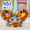 Hasbro Furby Furblets Tibby Mini-Freund, Elektrisches Plüschtier für Jungen und Mädchen, ab 6 Jahren, Orange, Tiger, Furby spricht, Musikalisch, G1700, Authentisch