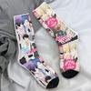 Couple Socks Yarichin B Club Manga Boy Stockings Autumn Gothic Warm Soft Socks Design Running Sports Non Slip Socks