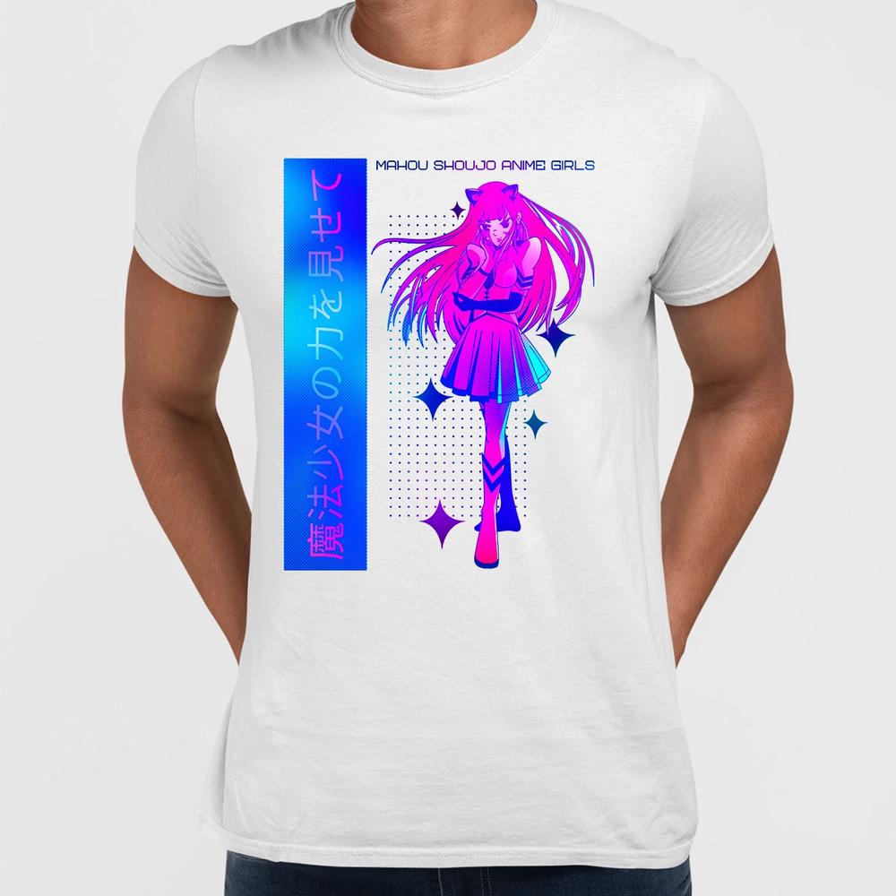 Manga Japanese Shoji Anime Girls Tshirt for Japanese culture lovers L