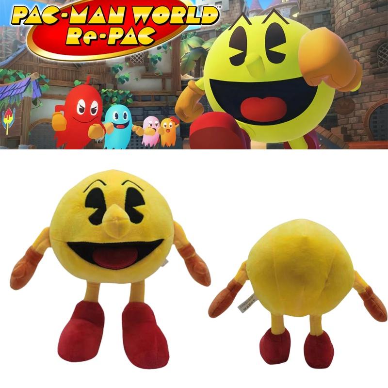 Pac-man Boxer Soft Plush Toy Yellow Stuffed Doll Kids Xmas Birthday Gift