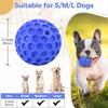 Indestructible Squeaky Dog Balls, Interactive Dog Toys for Aggressive Chewers Large Breed for Relieving Anxiety, Dog Chew Toys Balls for Aggressive Ch