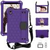Full Coverage Protective Case With Hand Strap Galaxy Tab A7 Lite T220 T225 2021 Honeycomb Design