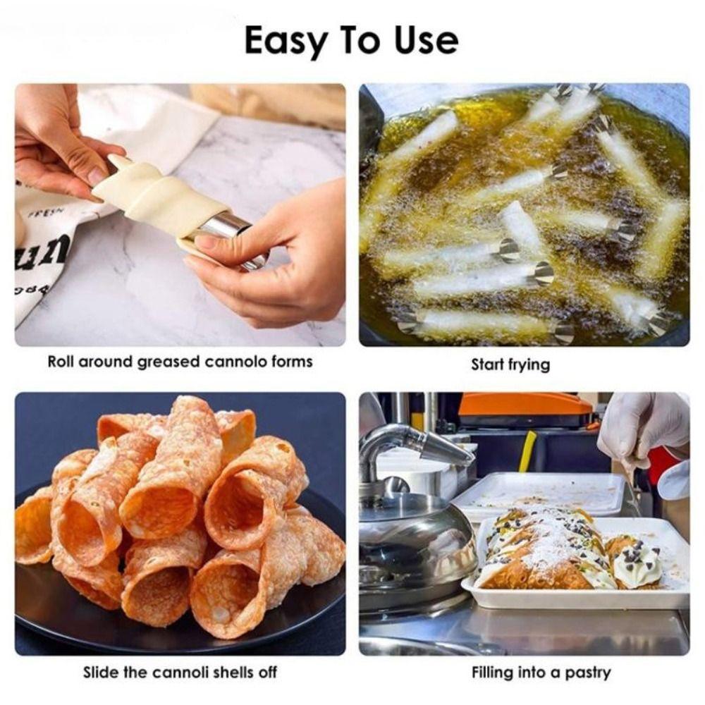 DIY Sahnehornform Wiederverwendbare Kuchenbackformen Modische Croissantform