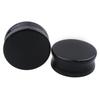 Obsidian Ear Expander: Exquisite Piercing Jewelry for Cartilage, 5-25mm