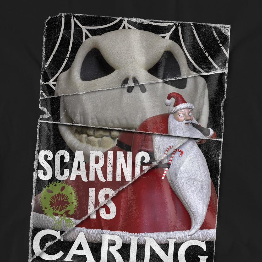 The Nightmare Before Christmas Unisex Adult Scaring Is Caring T-Shirt