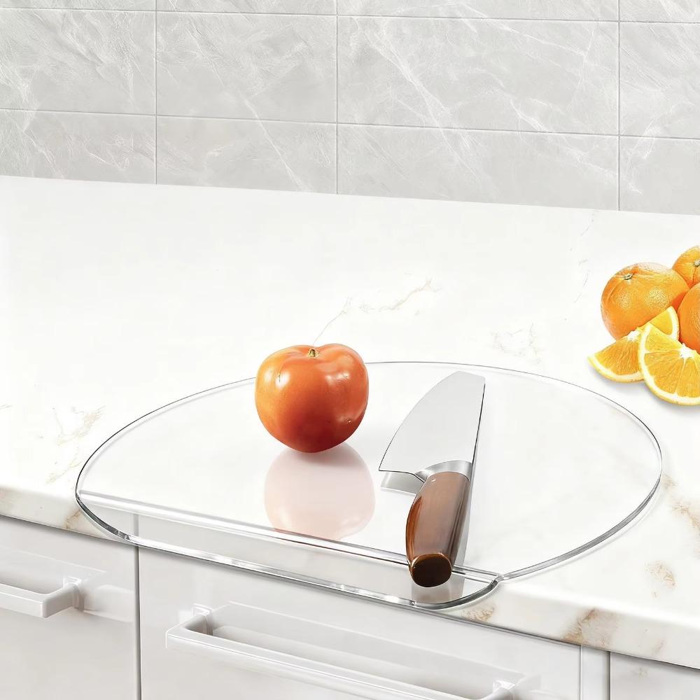 Non-Slip Chopping Board Acrylic Kitchen Countertop Protect Board Dough-kneading Board Fruits