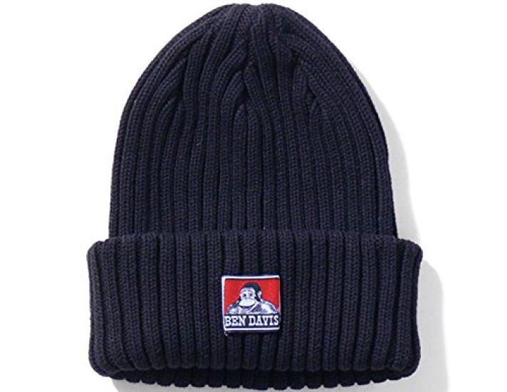 BEN DAVIS Cotton Knit Cap Beanie Watch Cap Hat with Gorilla Tag (Ben Davis) BDW-9500