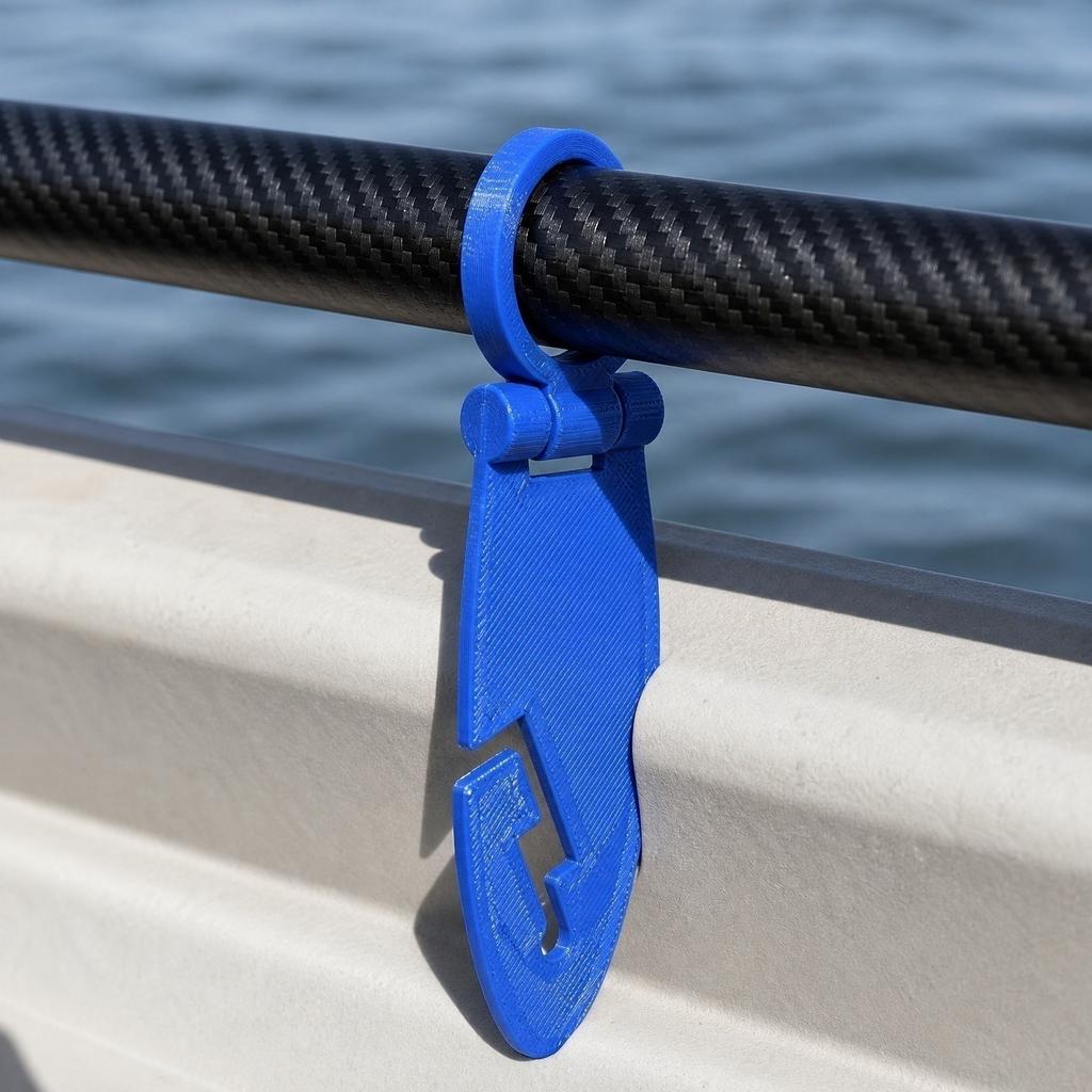 Kayak Paddle Board Fixed Clamp - Sturdy Mount for Secure Storage and Transport of and Kayak Accessories