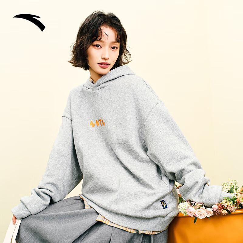 Anta X Fox Bop Collaboration Fleece-Lined Hooded Sweatshirt