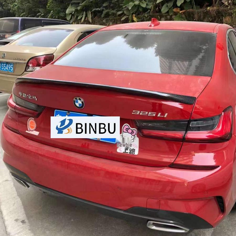 BMW 3 Series G20/G28 Carbon Fiber Rear Spoiler & Diffuser - MP Original Style