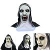 The Conjuring 2 Horror Nun Latex Mask Costume For Halloween Cosplay Party Props