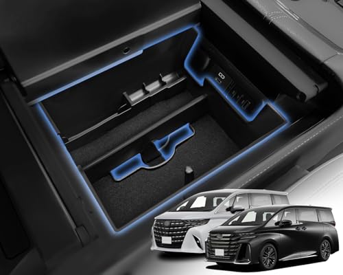 

WEIPIN 2023 Новый Alphard 40 Серии Vellfire Консольный Бокс Консольный Лоток Alphard 40 Серии Детали Интерьера Консольный Лоток Ящик для Хранения Легко Установить Sma