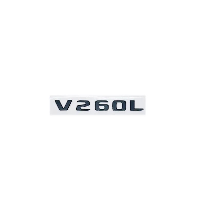 3D NIGHT EDITION Emblem for Benz V-Class W447 V260L V200d V220d V250d V300d V350d Fender & Trunk Logo Sticker Accessori