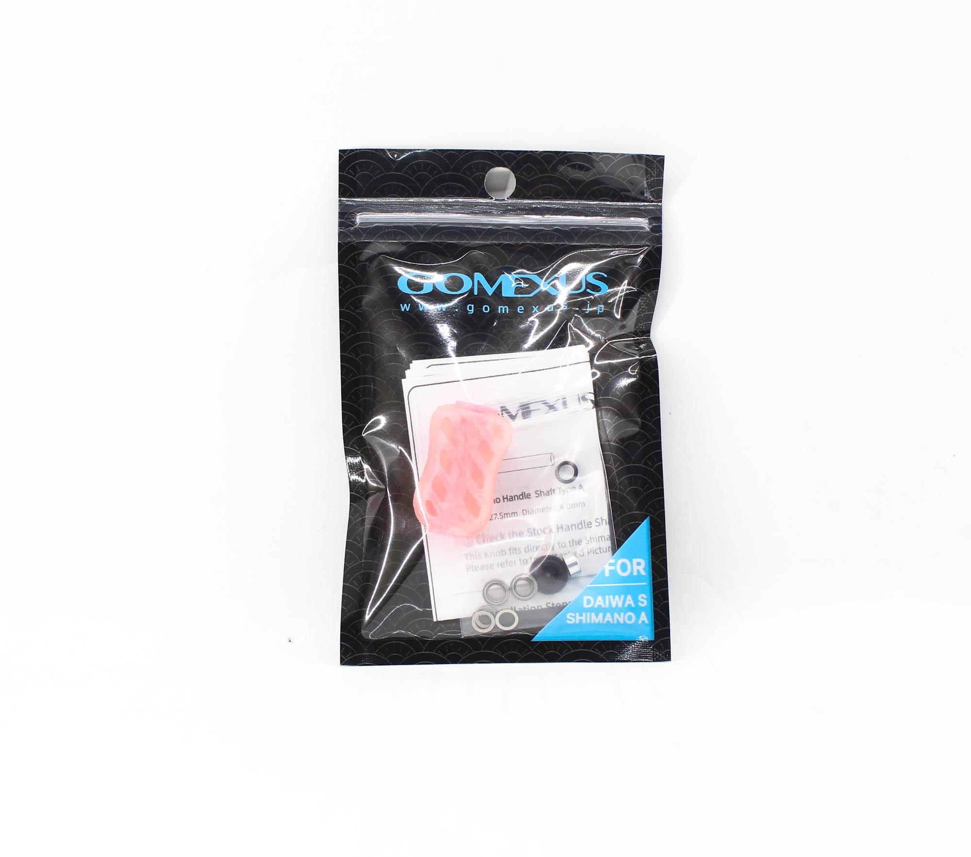 

Ручка Gomexus S20PKBK TPE Pink Clear 22 мм Shimano A, Daiwa S (3926)