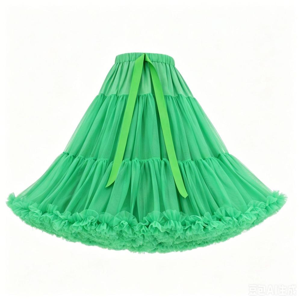 Super Puffy Petticoat Boneless Design Knee Length Petticoat Boneless Underskirt Rockabilly Styling