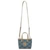 MLB New York Yankees Classic Letter Embossed Adjustable Detachable Cotton Polyester Blend Satin Crossbody Handbag Mini Women handbags 3ACRDM16N-50BLL