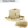 Sun Visor Holder Clip for Mazda 3 5 6 CX-7 CX-9 RX-8 MPV 2004-2011 Sun Visor Retainer Clip Hook No.LC6269261B77 Plastic 1 Pc Beige