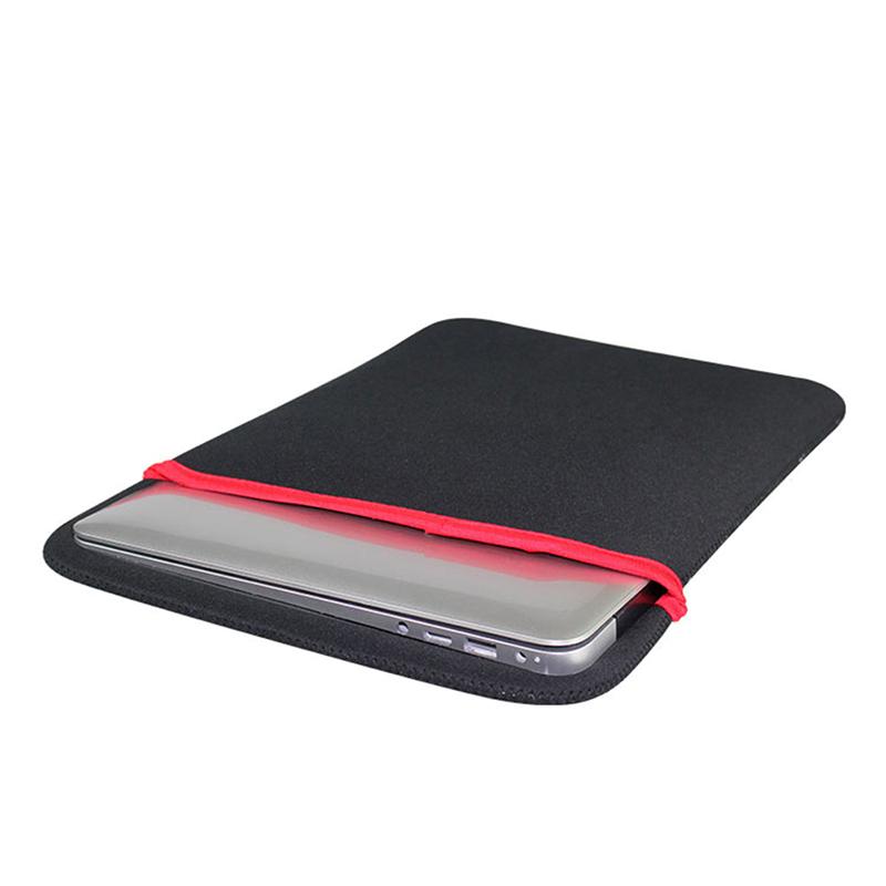 10 14 15.6 17 Inch Double Faced Laptop Pouch Protective Bag Neoprene Soft Sleeve Tablet Pc Case Bag Waterproof Laptop Bag