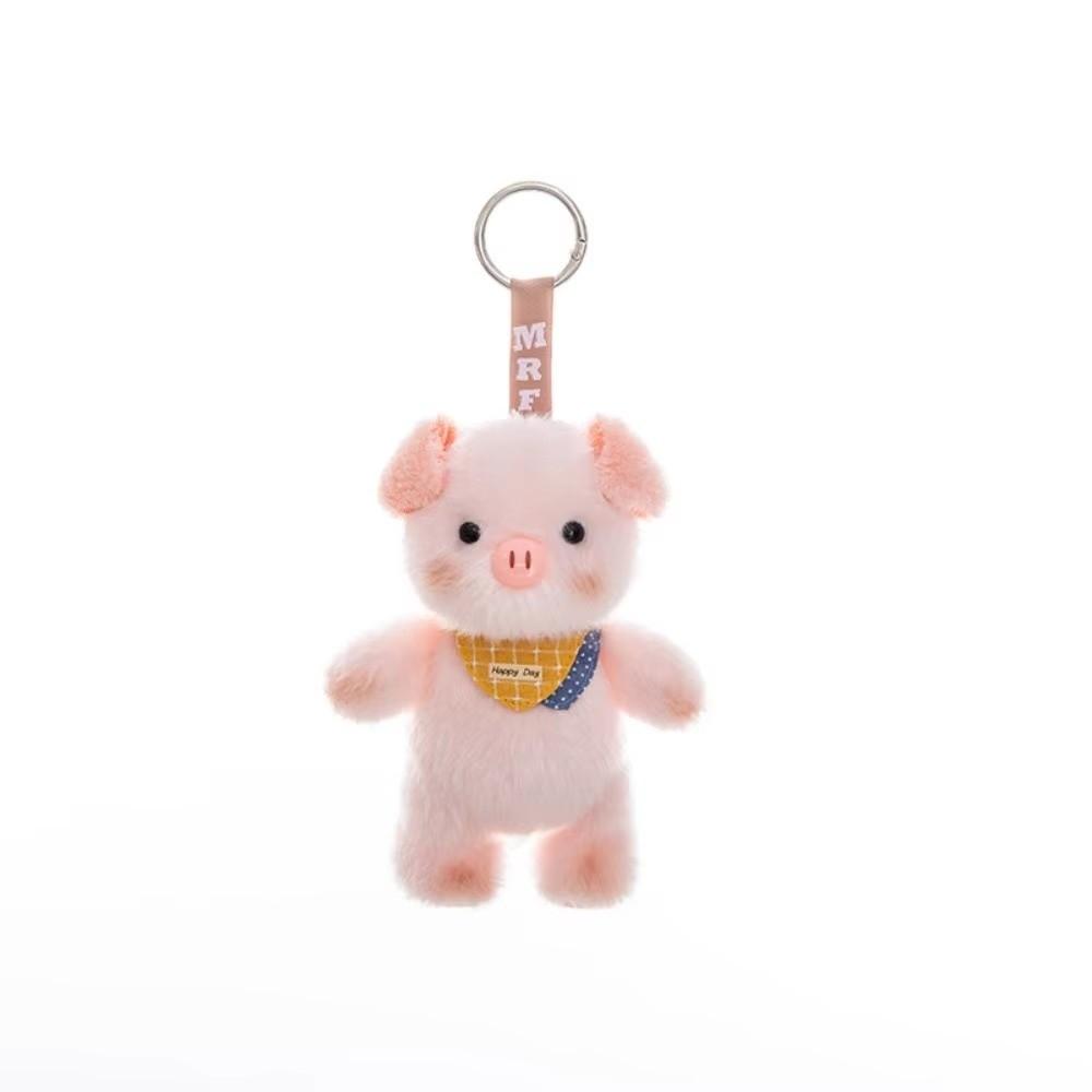 Furry Plush Animal Pendant PP Cotton Plush Backpack Pendant Stuffed Doll Keyring  Boy Girl Gift
